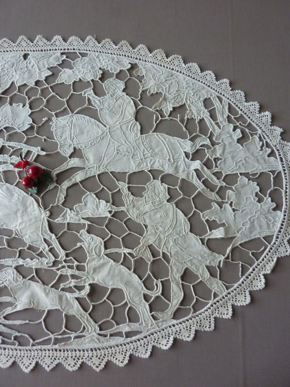 Miniature : Dessus de Coussin Richelieu