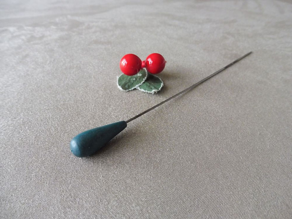 Miniature : Epingle à Chapeau Bleu Canard