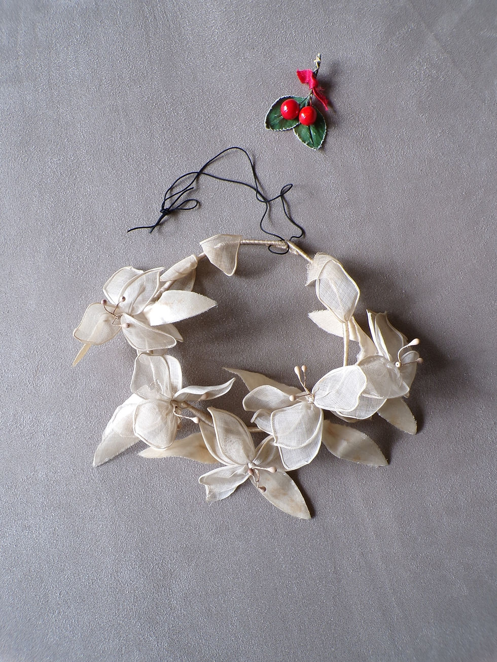 Miniature : Couronne de Mariée Fleurs de Lys