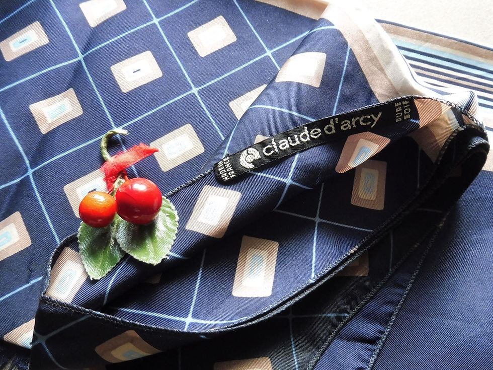 Miniature : Etole en Soie Claude d'ARCY