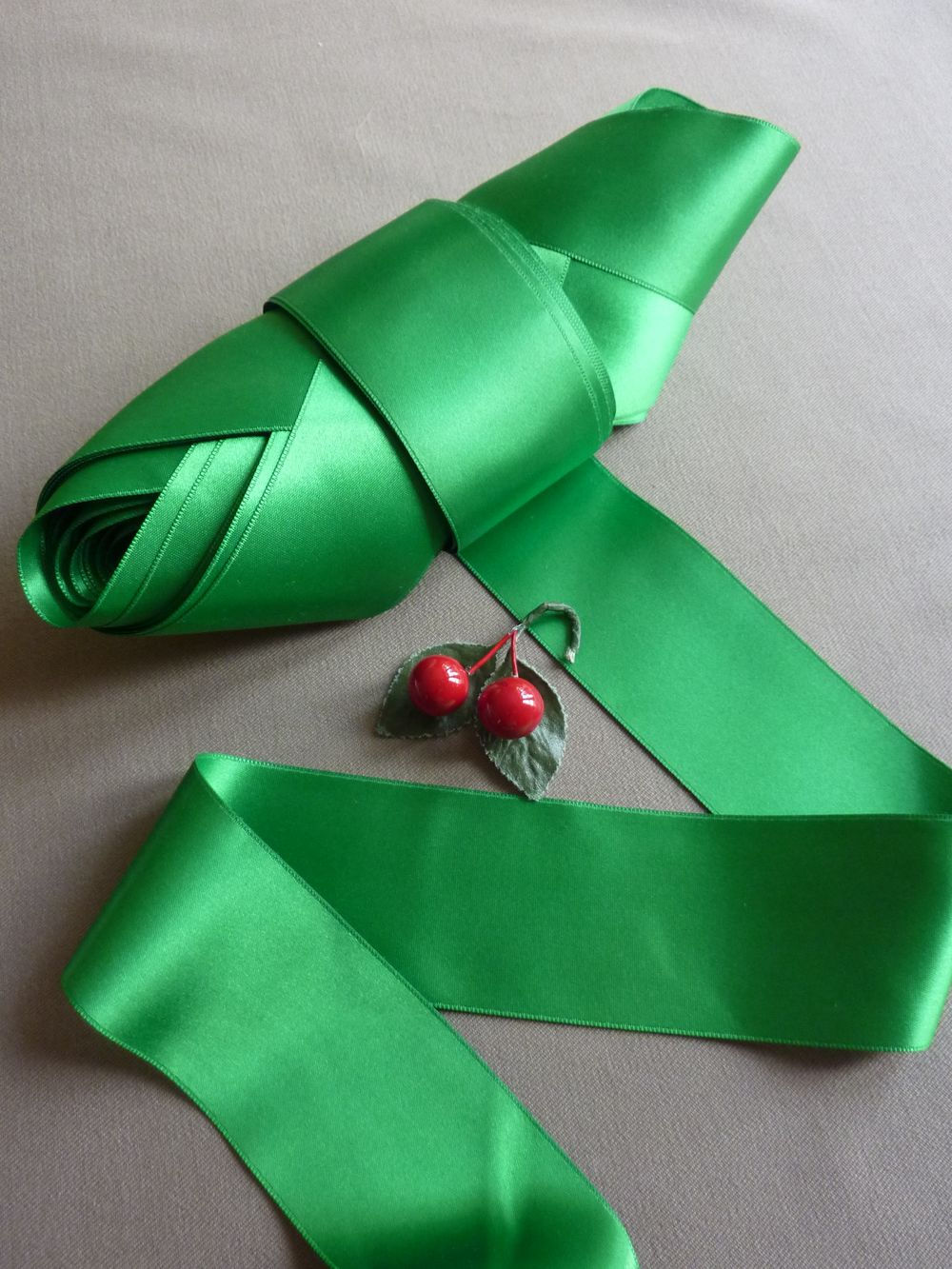 Ruban Satin Vert
