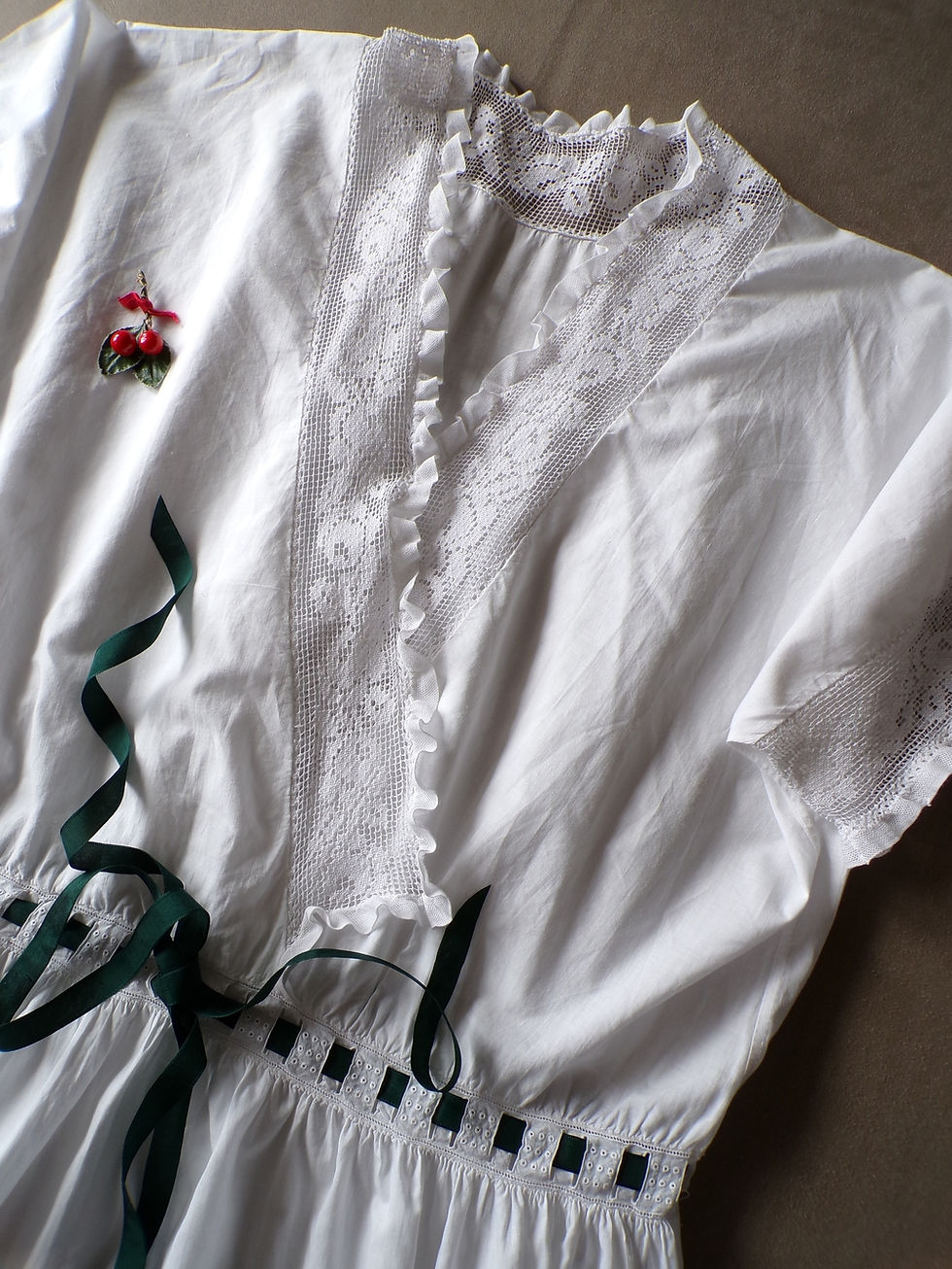 Miniature : Chemise de Jour Dentelle Filet (n°39)
