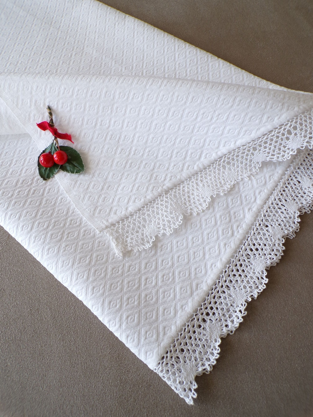 Couverture de Berceau en Piqué