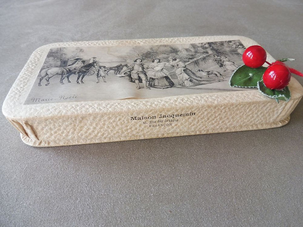 Miniature : Boîte de Dentelles "Promenade dans les Jardins"