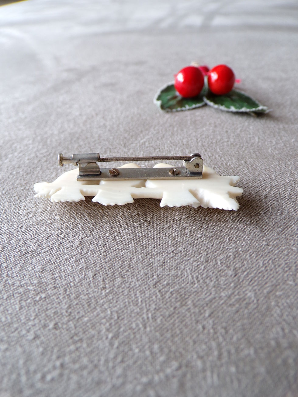 Miniature : Ancienne Broche "Oisillons"