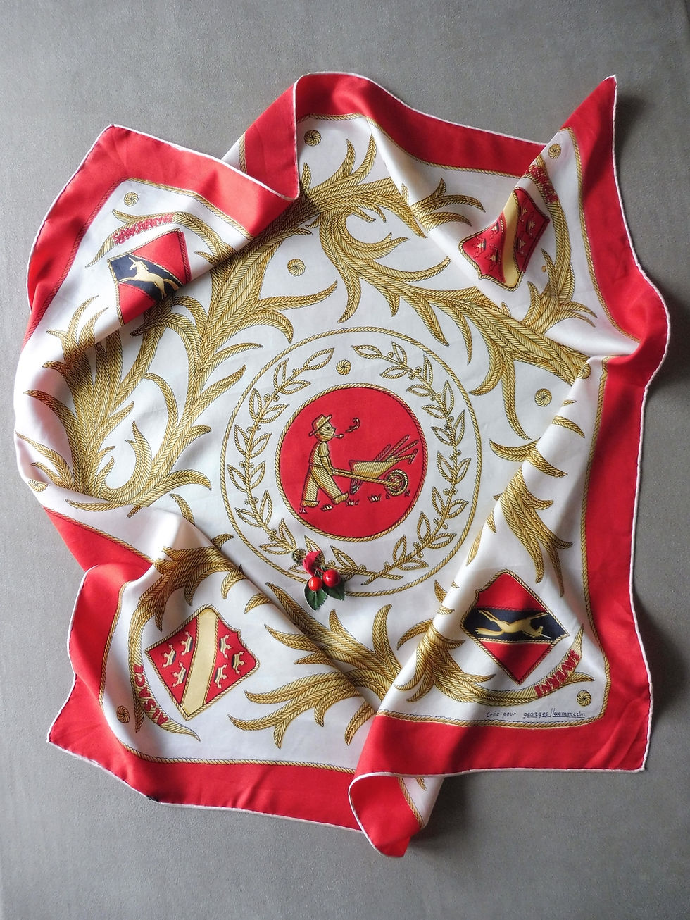 Miniature : Foulard en Soie "ALSACE"