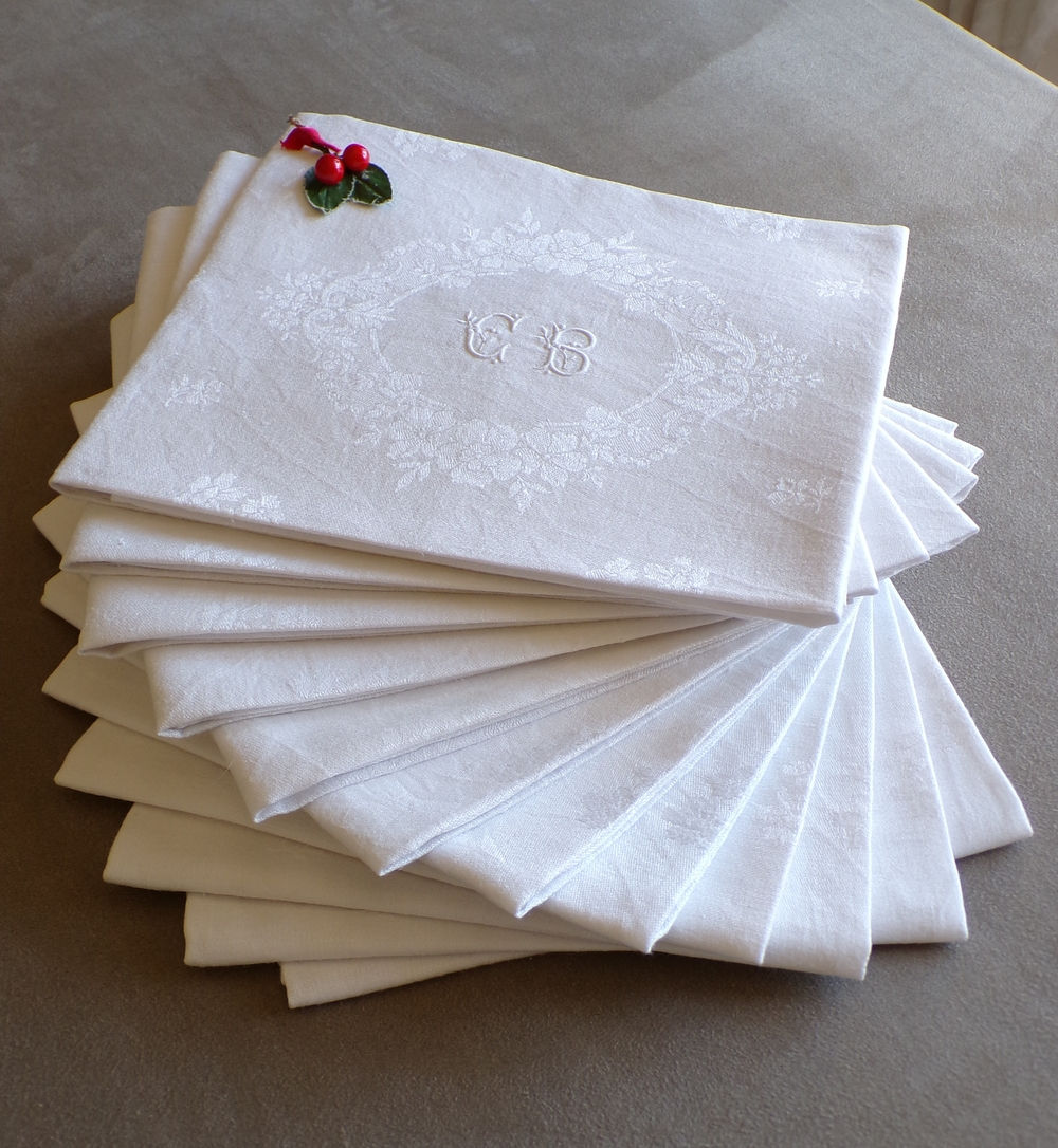 Serviettes de Table CB