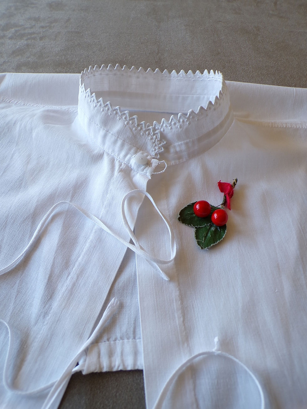 Miniature : Devantier en Percale
