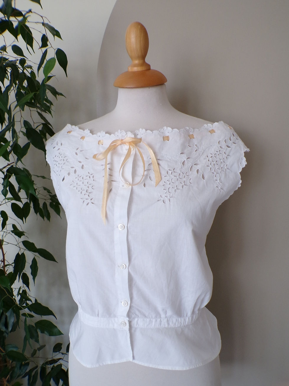 Miniature : Cache Corset "Lilas" Brodé MARTHE