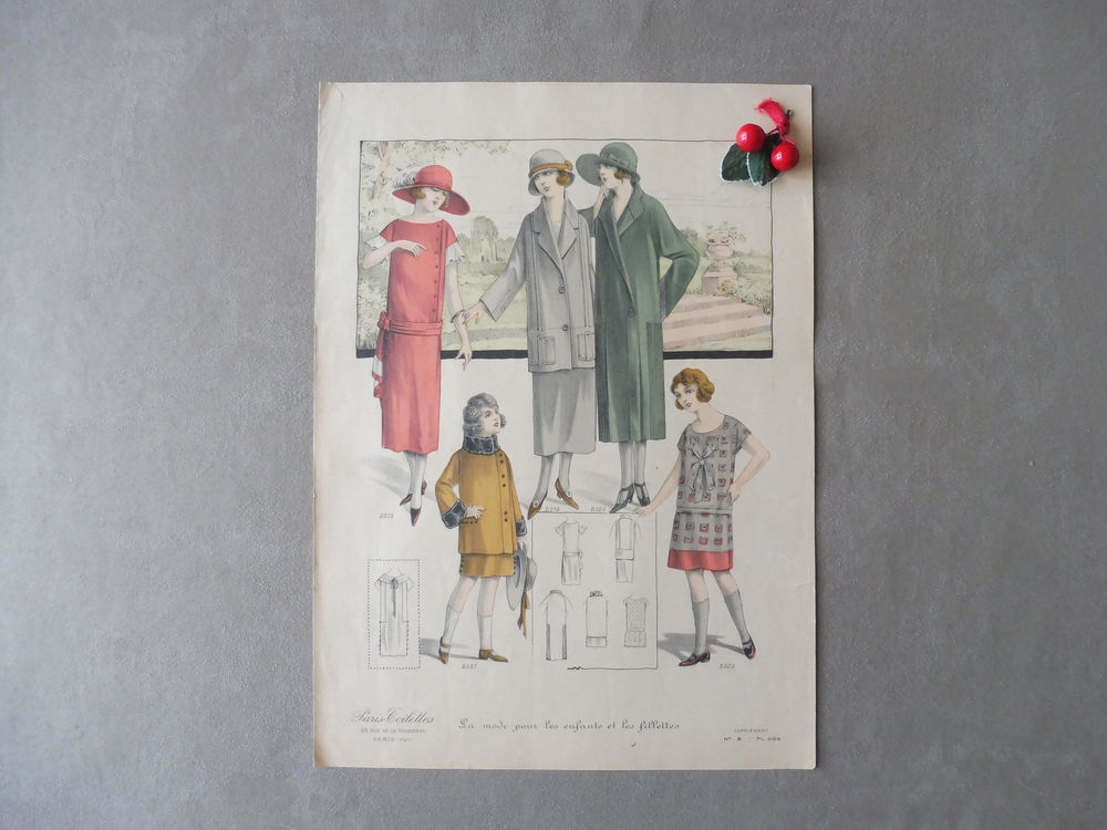 Gravure PARIS TOILETTES (n°4)