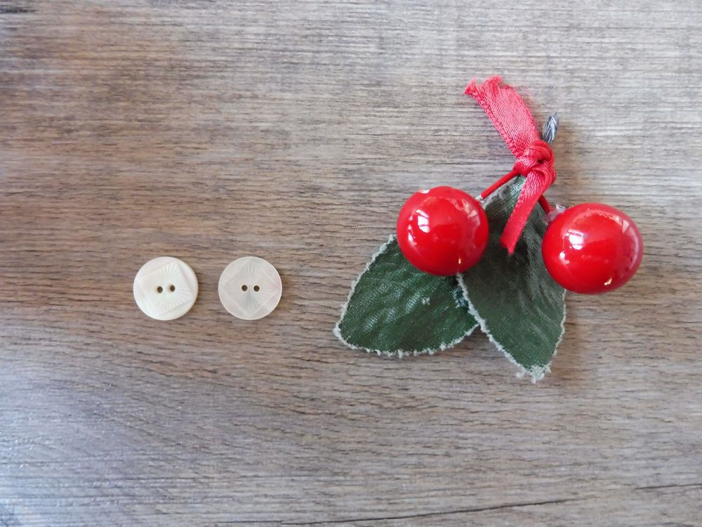 Lot de 2 Boutons en Nacre