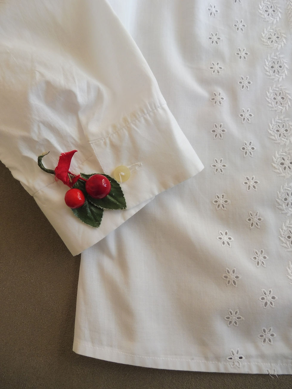Miniature : Chemisier Broderie Anglaise