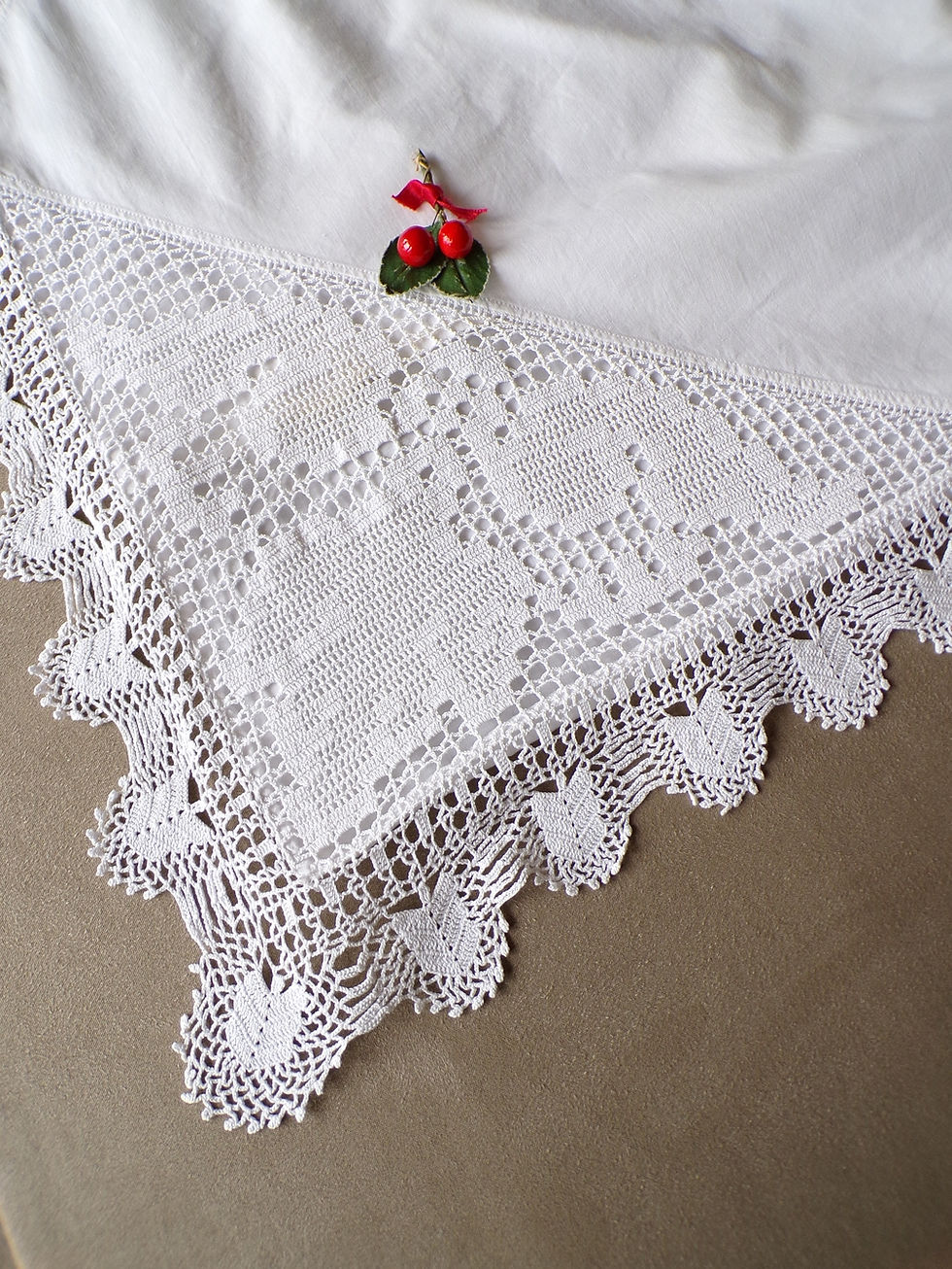 Miniature : Taie d'Oreiller Dentelle JG (n°48)