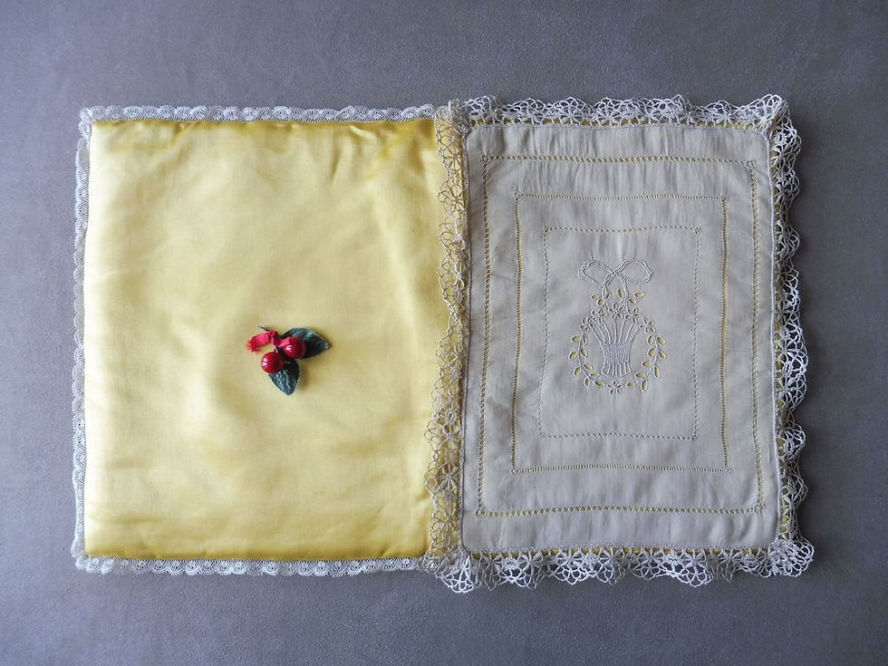 Miniature : Pochette à Lingerie en Soie