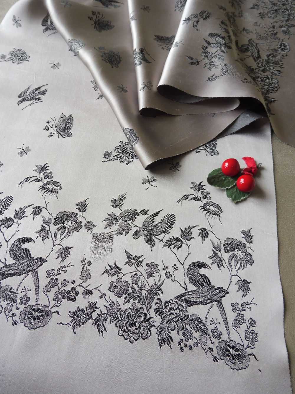 Etole "Papillons, Oiseaux et Fleurs"