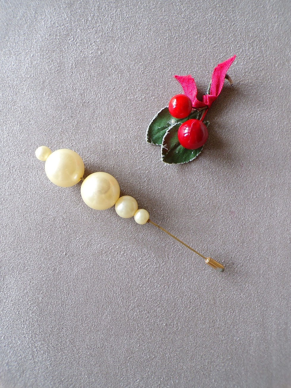 Miniature : Epingle à Chapeau "Boules Nacrées"