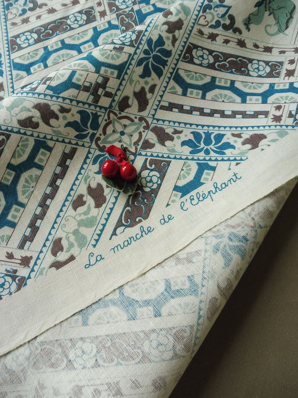 Miniature : Coupon Pierre FREY "La Marche de l'Eléphant"