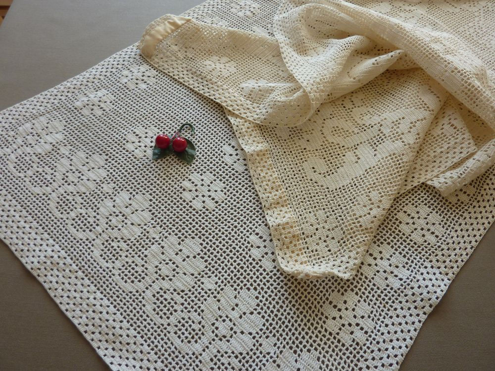 Paire de Rideaux Blancs Beiges