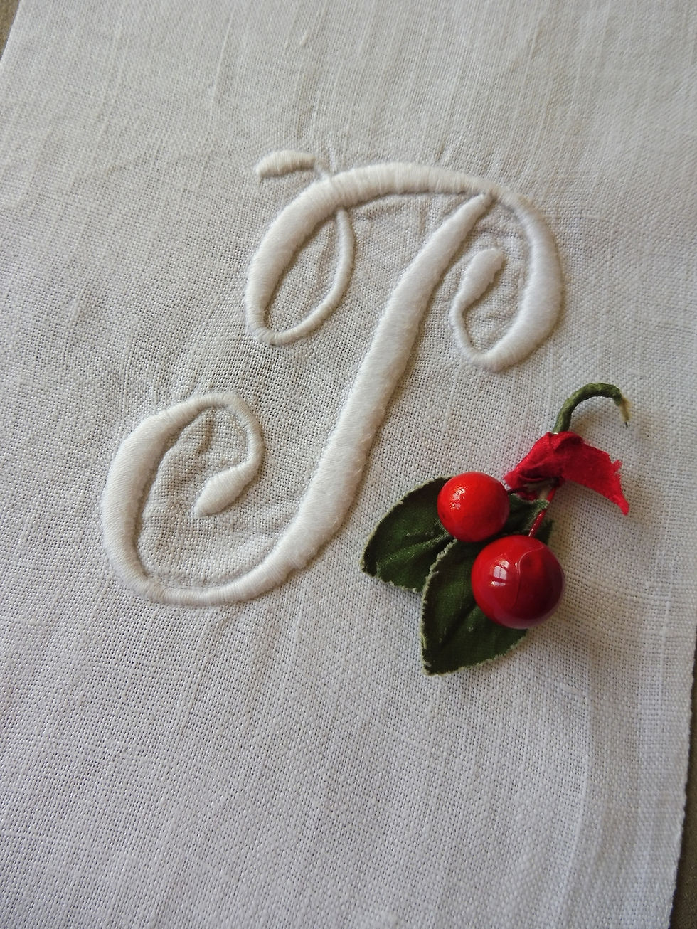 Miniature : Monogramme P