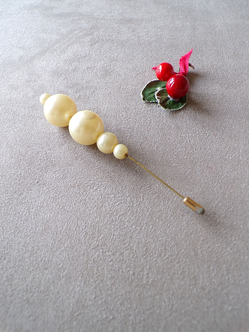 Miniature : Epingle à Chapeau "Boules Nacrées"