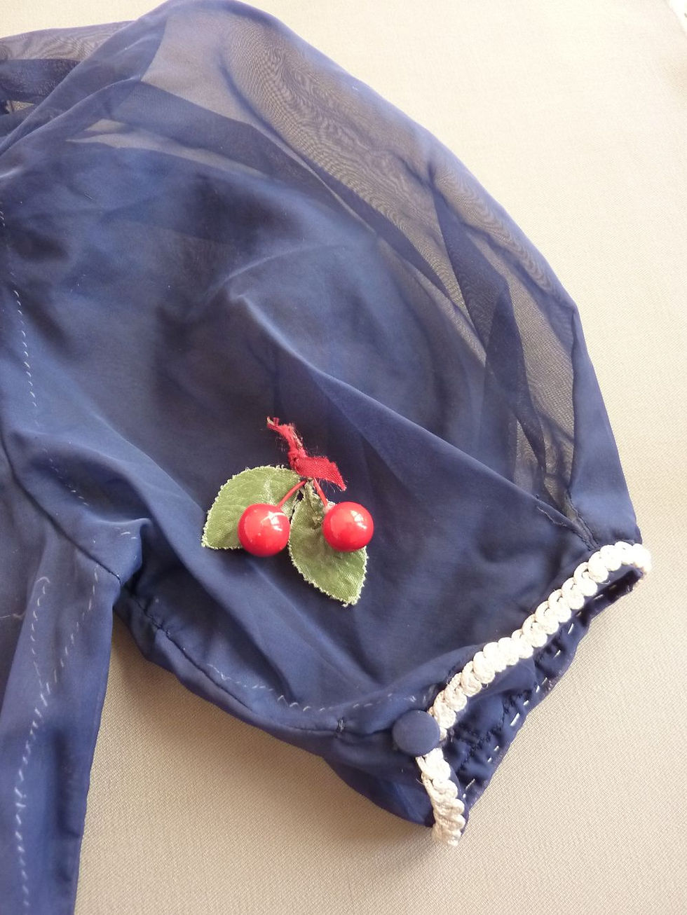 Miniature : Robe en Voile Années 30