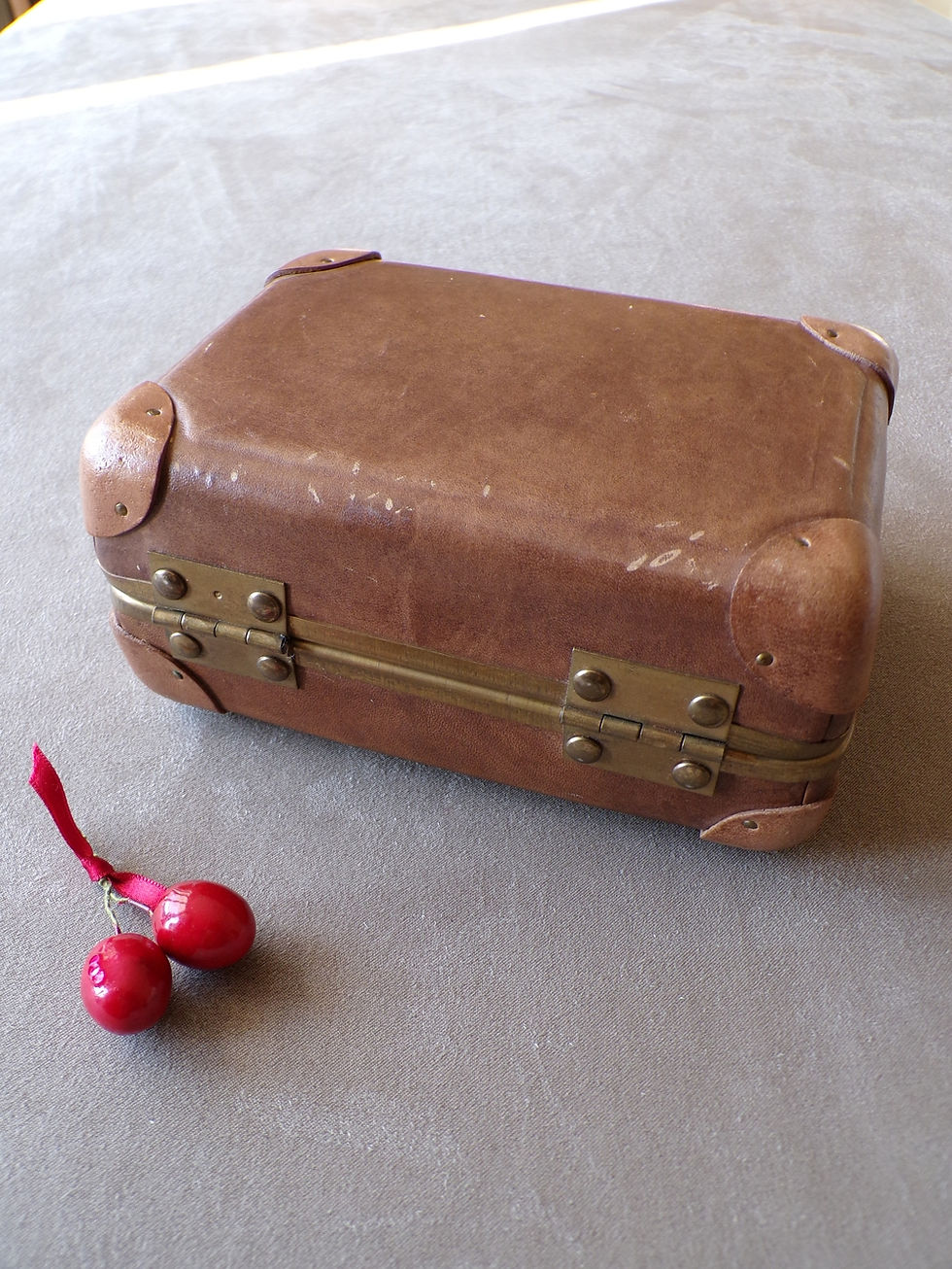 Miniature : Petite Valise en Cuir