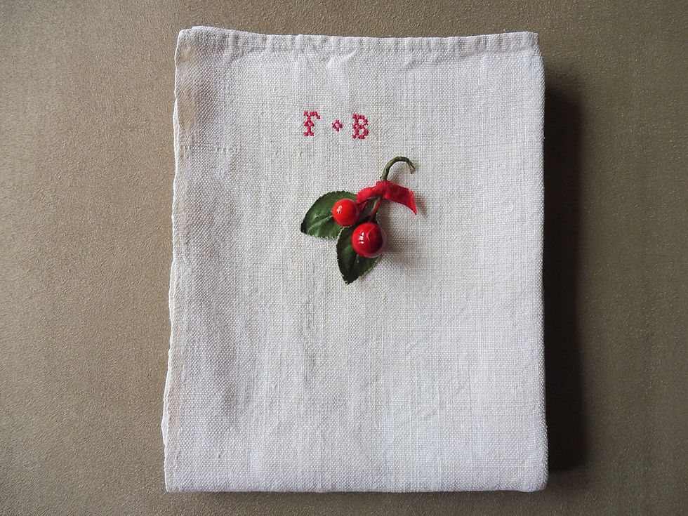 Miniature : Torchon en Chanvre FB