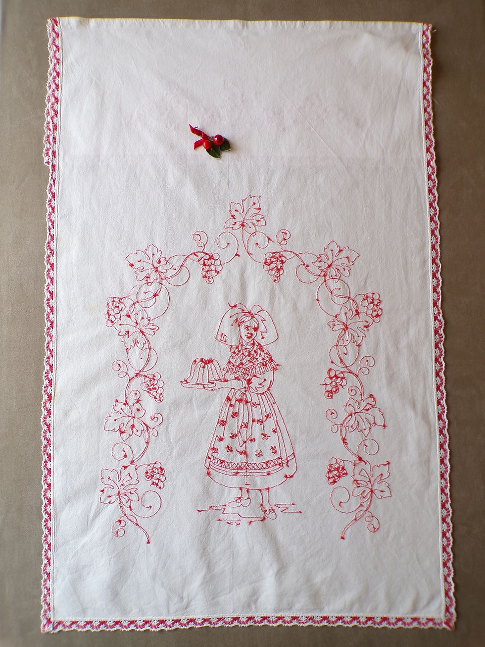 Miniature : Broderie alsacienne