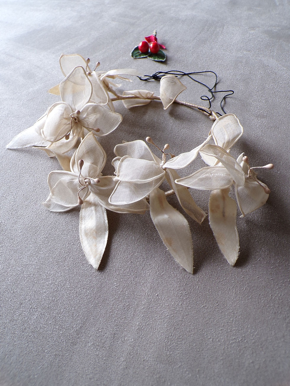 Miniature : Couronne de Mariée Fleurs de Lys