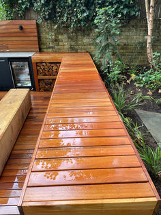 Bilau hardwood decking table wet.JPEG