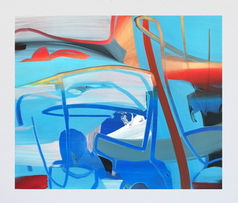 Edy Ferguson abstract contemporary oil painting