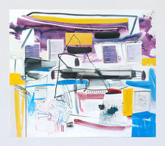 abstract contemporary oil painting