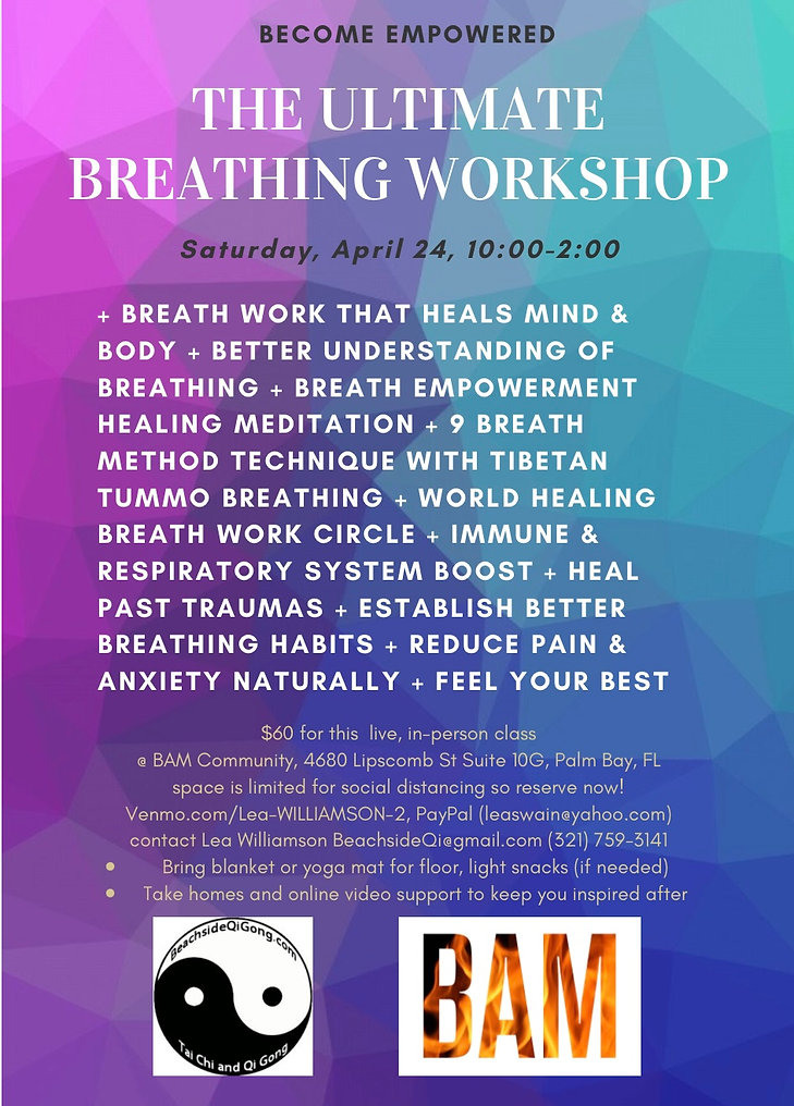 The Ultimate Breathing Workshop Beachsid