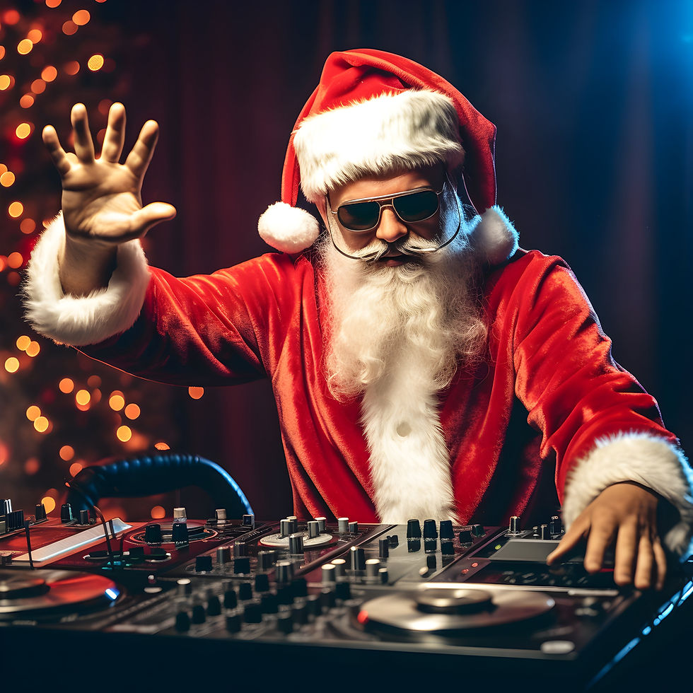 Christmas DJ Party Night