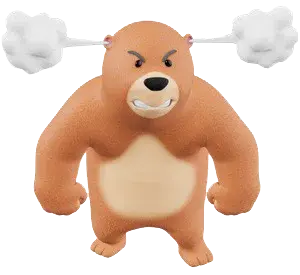 クマにはエサを与えるな