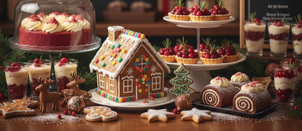 Arranged Food and Objects