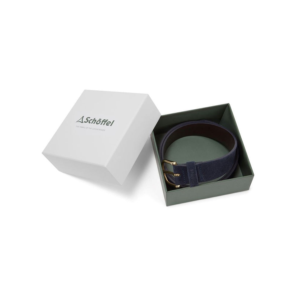 Schoffel Padley Suede Belt