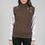 Thumbnail: Hartwell Amara Pheasants Sleeveless Rollneck Slipover Top in Taupe