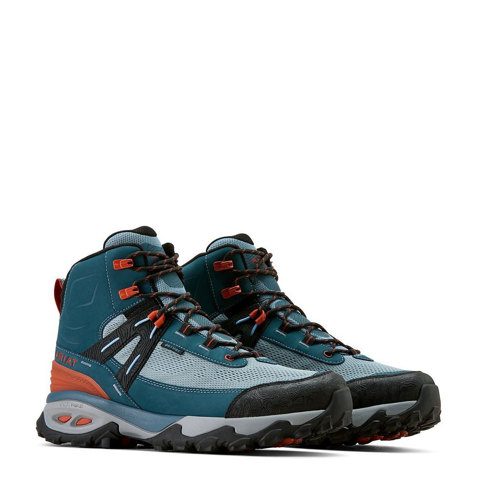 Миниатюра: Ariat Men's Traverse Mid Waterproof Hiking Boot in Blue Depths