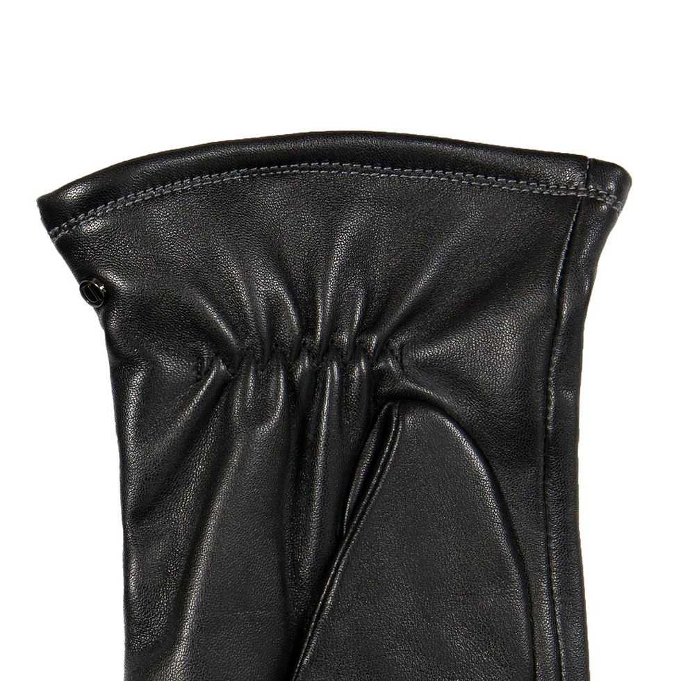 Thumbnail: Dents - Haworth Men's  Lined Leather Gloves in Black