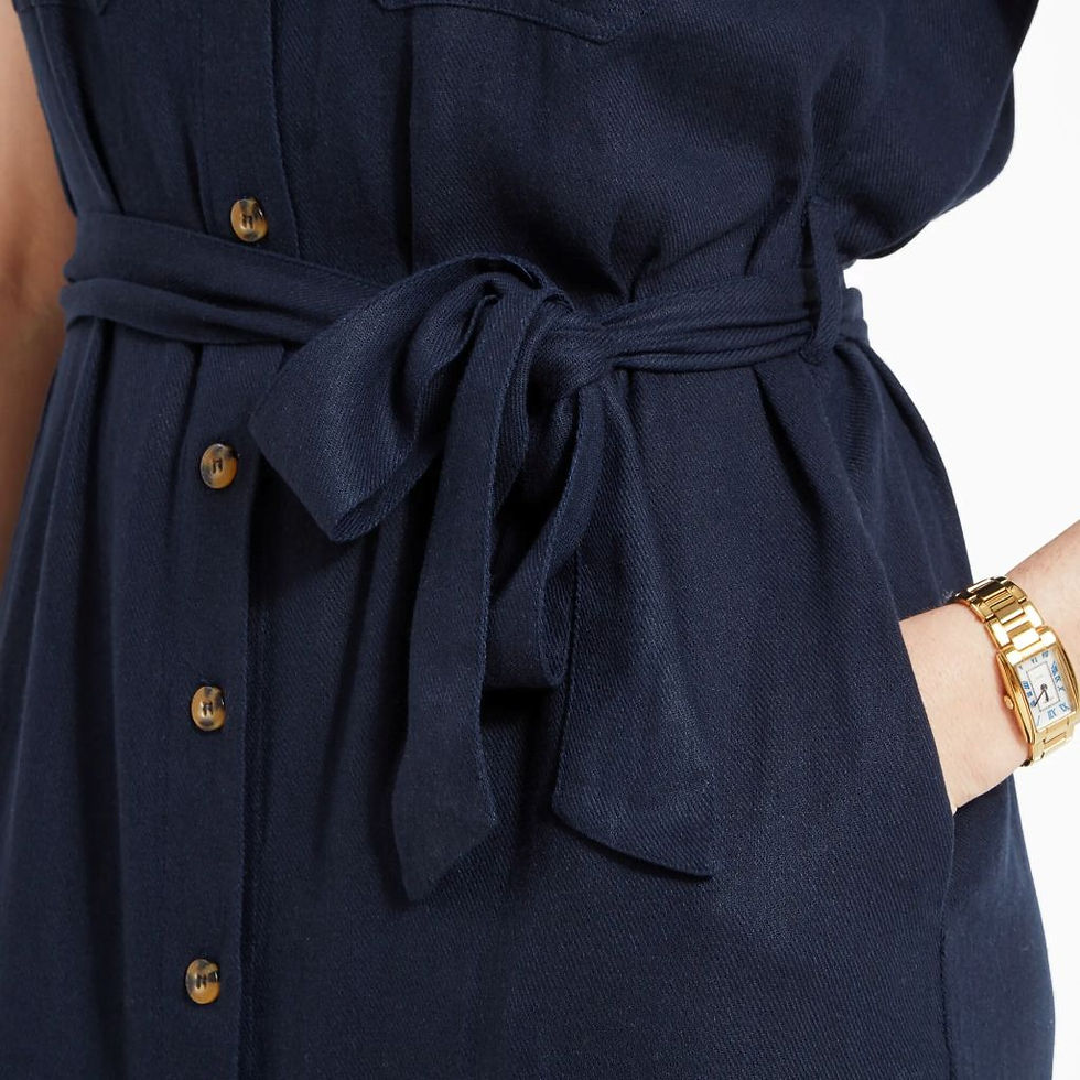 Miniaturbild: Schoffel Daisy Linen Dress - Navy