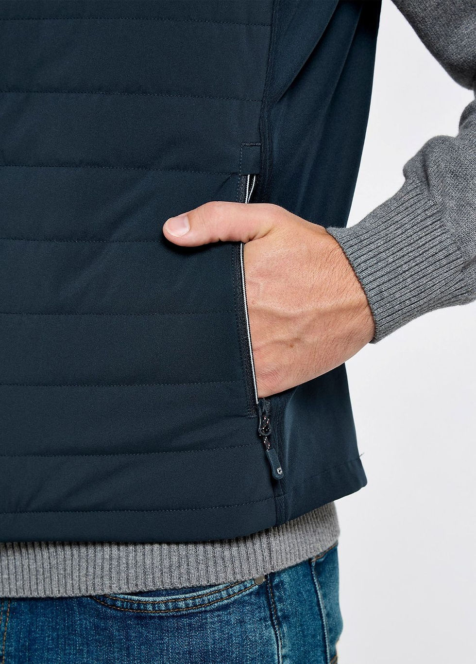 Миниатюра: Dubarry Solent Lightweight Men’s Hybrid Gilet - Navy