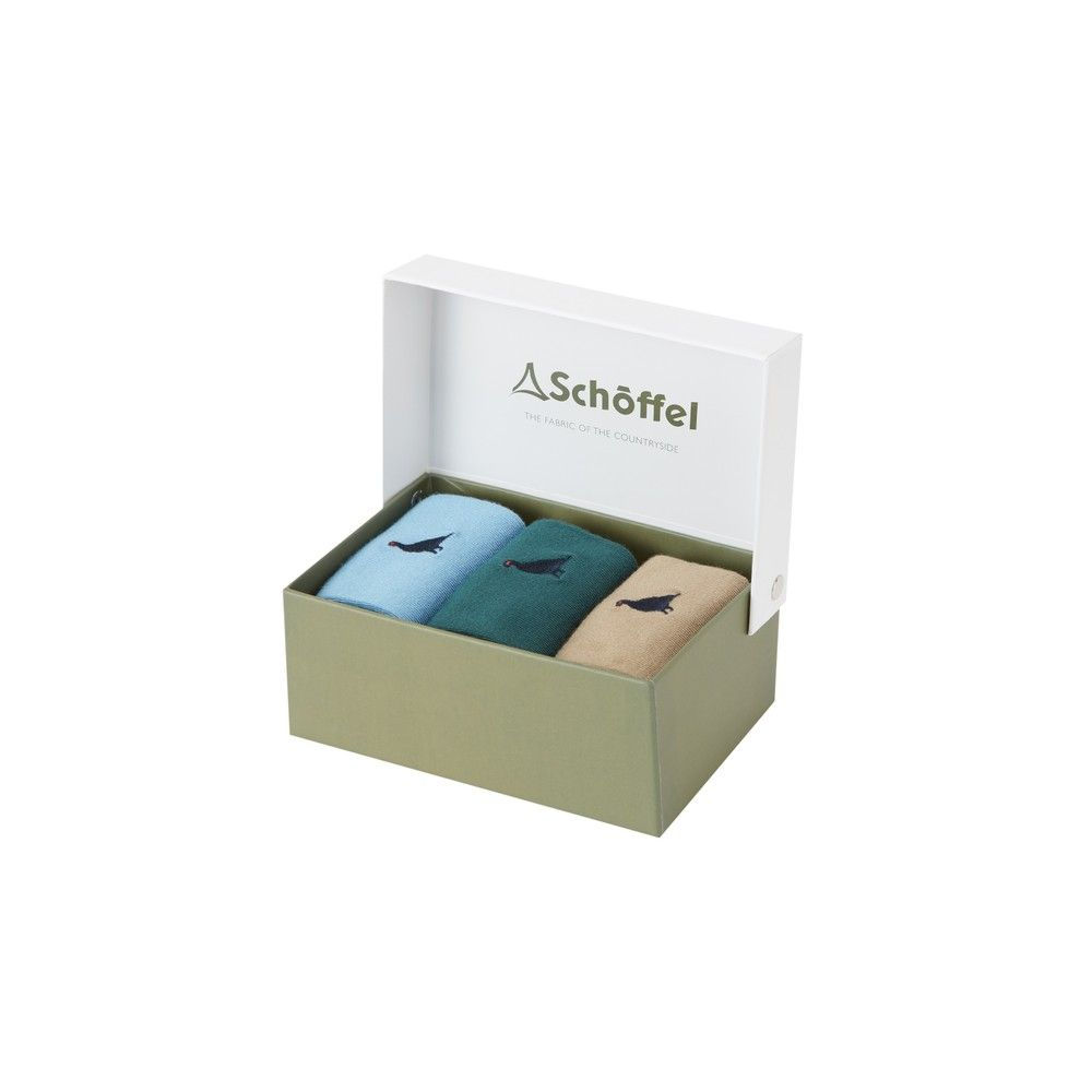 Schoffel Men's Bamboo Socks (Box of 3)