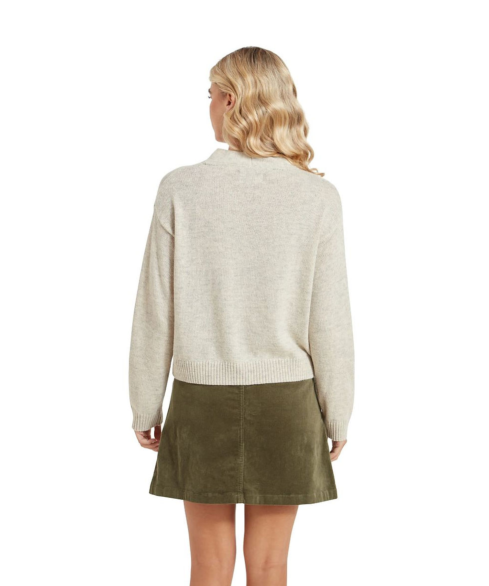 Thumbnail: Schoffel Filey Cardigan in Oat Grey