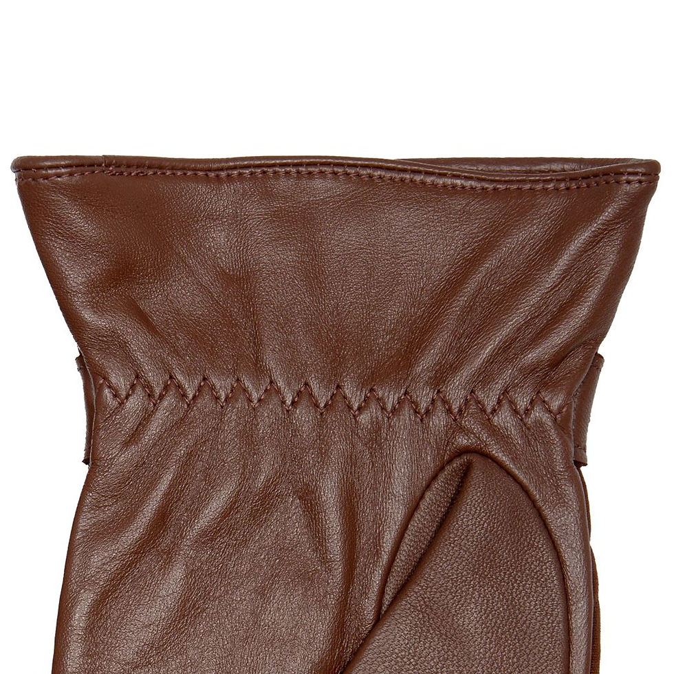 Miniatyrbilde: Dents - Bruton Men's  Leather Gloves in Chestnut