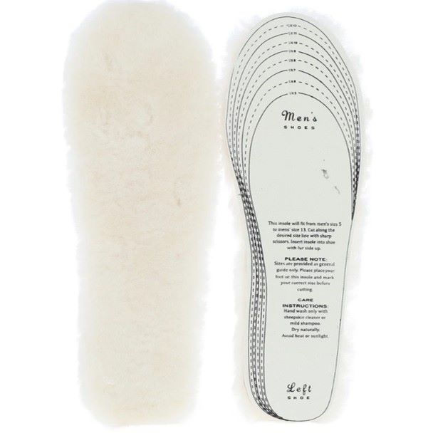 Miniatura: Ashwood Leather: Fenland Men's Sheepskin Insoles Natural