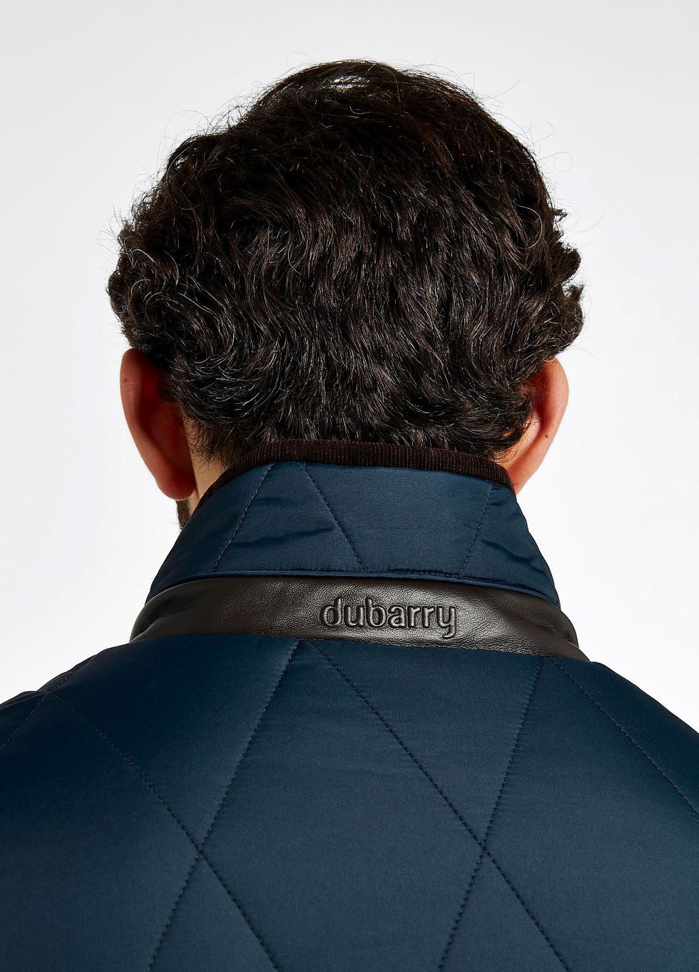 Thumbnail: Dubarry Farmley Men’s Quilted Jacket - Navy