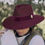 Thumbnail: Hicks & Brown The Oxley Fedora - Plum Velvet