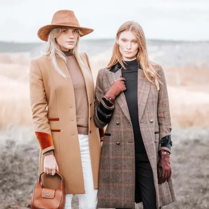 Miniaturebillede: Welligogs Oxford Camel Wool Coat