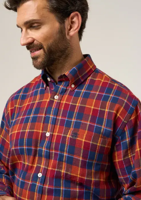 Miniatura: Alan Paine Ilkley Flannel Check Shirt
